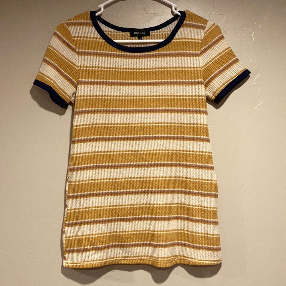 Roolee retro stripe top